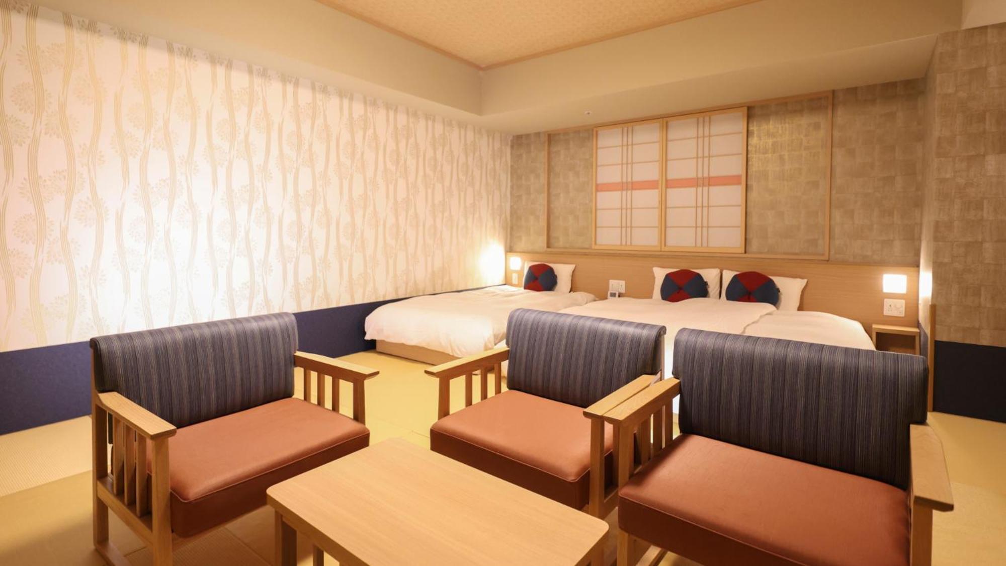 All room types of Onyado Nono Kanazawa